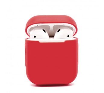 Чехол для APPLE Airpods 2 (силикон, матовый, гибискус)#2162694
