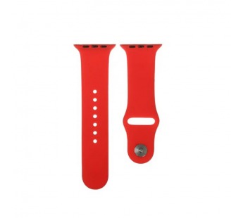 Ремешок для Apple Watch 38mm/40mm/41mm (силикон, красный),размер S/M#2157043