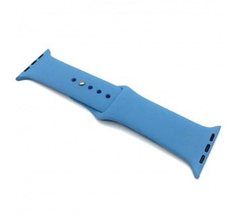 Ремешок для Apple Watch 38mm/40mm/41mm (силикон, лазурный),размер S/M#2156938