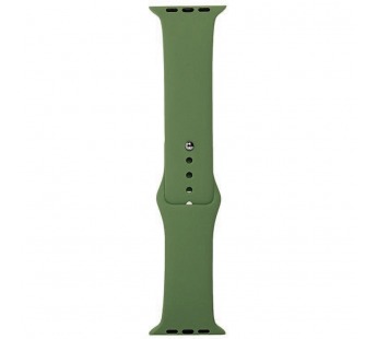 Ремешок для Apple Watch 38mm/40mm/41mm (силикон, оливковый),размер M/L#2157044