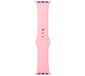 Ремешок для Apple Watch 38mm/40mm/41mm (силикон, розовый),размер S/M#2156986
