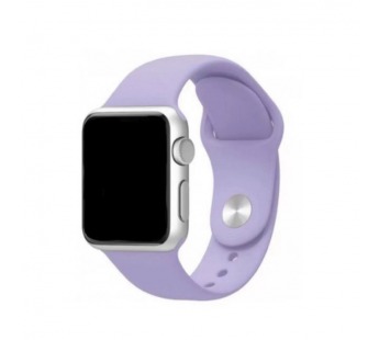 Ремешок для Apple Watch 38mm/40mm/41mm (силикон, сиреневый),размер S/M#2157061