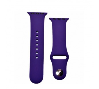 Ремешок для Apple Watch 38mm/40mm/41mm (силикон, фиолетовый),размер S/M#2157073