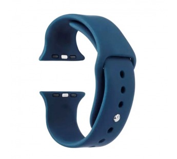 Ремешок для Apple Watch 42mm/44mm/45mm/49mm (силикон, синийкосмос), размер M/L#2156968