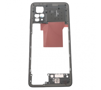 Средняя часть корпуса для Xiaomi Redmi Note 12 Pro 4G (серый)#2162522