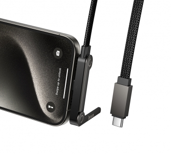 Кабель USB-C Hoco U150 60W  Type-C/Type-C 1м черный#2157182