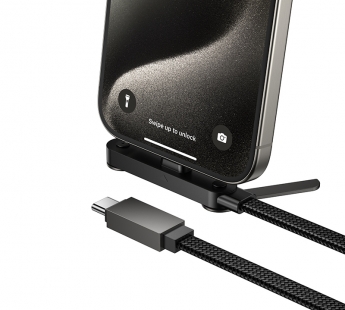 Кабель USB-C Hoco U150 60W  Type-C/Type-C 1м черный#2157183