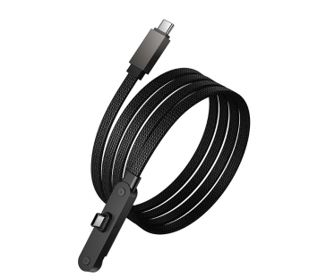Кабель USB-C Hoco U150 60W  Type-C/Type-C 1м черный#2157184