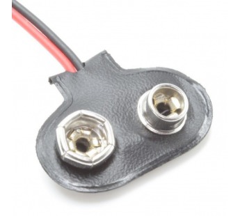 Батарейные отсеки DAIER DCK7/B Колодка для 1x9V Крона черная#2162736