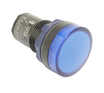 Индикаторы на панель LANBOO LB22SA1 Индикатор на панельLB22SA1Z1-P/CB220V/PC(L) синий 220В (22мм)#2157795