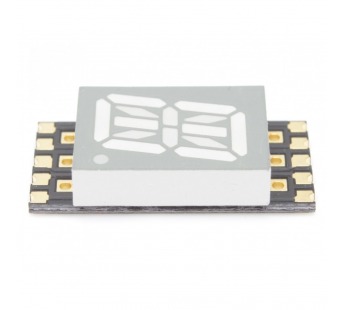 Индикаторы светодиодные NONAME 4011CR-G (Красный)Цифро-буквенный индикатор SMD 0,4" 1 разряд ОК#2157270