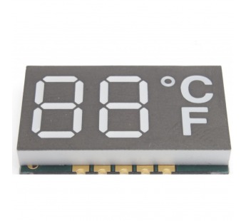 Индикаторы светодиодные NONAME GS4023AB-G (Синий) Цифровойиндикатор температуры SMD 0,4" 2 разряда ОА#2157284
