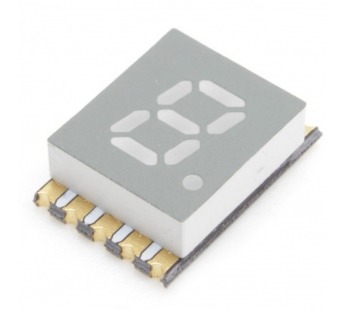 Индикаторы светодиодные NONAME GS-S2811CB (Красный) Цифровойиндикатор SMD 0,2" 1 разряд ОК#2157283