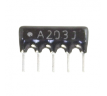 Резисторные сборки NONAME AH05-A104J Резисторная сборка 4x100кОм 5%#2161327