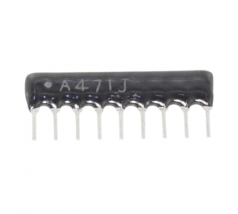 Резисторные сборки NONAME AH09-A471J Резисторная сборка 8x470 Ом5%#2161784