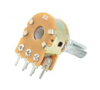 Резисторы переменные YILI R148G-B502-20KQ-D Резистор переменныйсдвоенный 5 кОм 20% тип-B#2161809