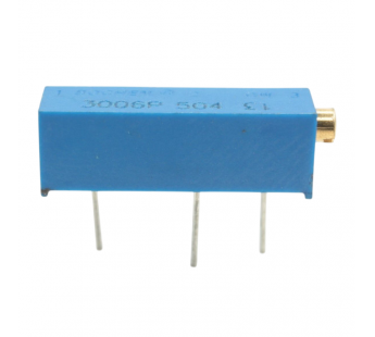 Резисторы подстроечные BOCHEN 3006P-504 Резистор подстроечныймногооборотный 500 кОм 10%#2161494