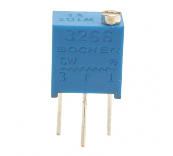 Резисторы подстроечные BOCHEN 3266W-101 Резистор подстроечныймногооборотный 100 Ом 10%#2161755