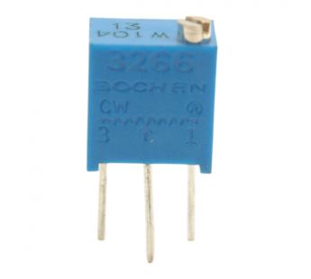 Резисторы подстроечные BOCHEN 3266W-104 Резистор подстроечныймногооборотный 100 кОм 10%#2161592