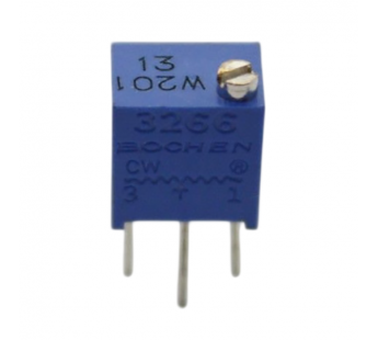Резисторы подстроечные BOCHEN 3266W-201 Резистор подстроечныймногооборотный 200 Ом 10%#2161590