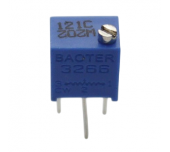 Резисторы подстроечные BOCHEN 3266W-202 Резистор подстроечныймногооборотный 2 кОм 10%#2161589