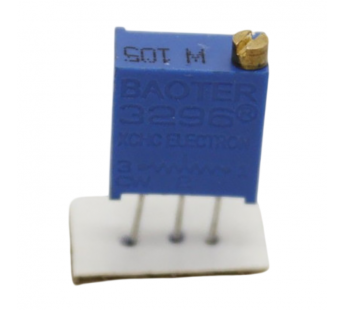 Резисторы подстроечные BOCHEN 3296W-105 Резистор подстроечныймногооборотный 1 МОм 10%#2161477