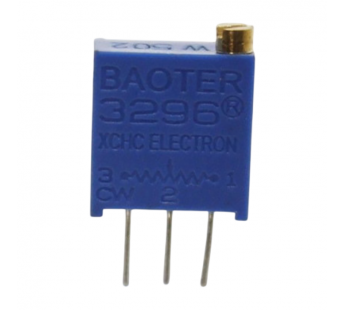 Резисторы подстроечные BOCHEN 3296W-502 Резистор подстроечныймногооборотный 5 кОм 10%#2161472