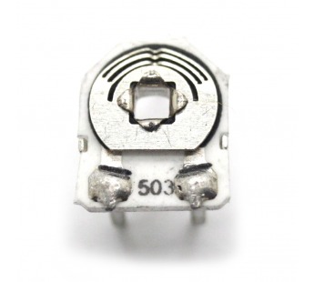 Резисторы подстроечные YILI TG805-503 Резистор подстроечныйкерамический 50 кОм 10% 0,5Вт#2161666