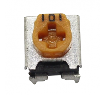 Резисторы подстроечные YILI WH06-2C-101 Резистор подстроечный 100Ом 10%#2161278