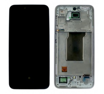 Дисплей для Samsung SM-A356 Galaxy A35 5G (2024) + тачскрин + рамка(лаванда), ОРИГ100%#2158004