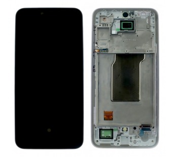Дисплей для Samsung SM-A356 Galaxy A35 5G (2024) + тачскрин + рамка(лаванда), ОРИГ100%#2164614