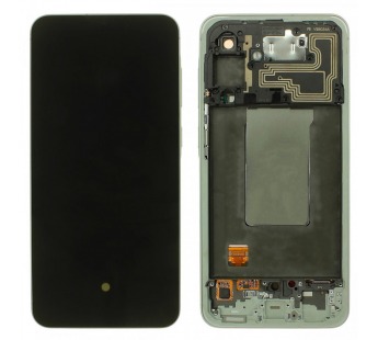 Дисплей для Samsung SM-A566 Galaxy A56 5G + тачскрин + рамка(зеленый), ОРИГ100%#2158001