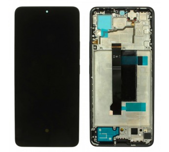Дисплей для Xiaomi Poco X6 5G + тачскрин + рамка (черный), ОРИГ 100%#2158421