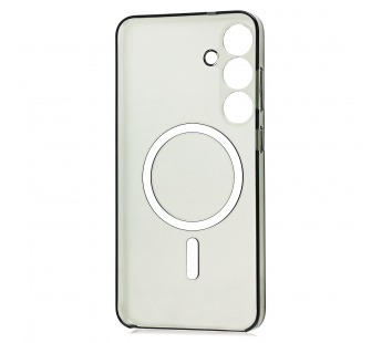 Чехол-накладка - ORG PC Clear Case SafeMag для "Samsung Galaxy S25 +" (black) (244574)#2165236