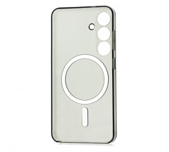 Чехол-накладка - ORG PC Clear Case SafeMag для "Samsung Galaxy S25" (black) (244573)#2165232