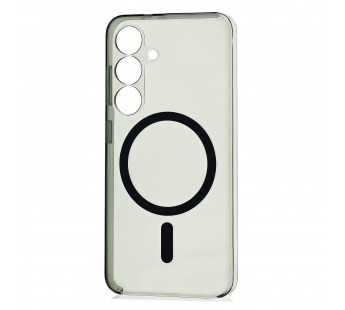 Чехол-накладка - ORG PC Clear Case SafeMag для "Samsung Galaxy S25" (black) (244573)#2165233