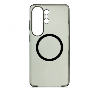 Чехол-накладка - ORG PC Clear Case SafeMag для "Samsung Galaxy S26 Ultra" (black) (244578)#2161355