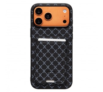 Чехол-накладка - SM022 SafeMag c картхолдером  для "Apple iPhone 17 Pro Max/18 Pro Max" (bla(244494)#2159149