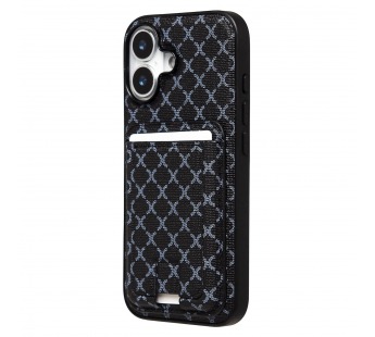 Чехол-накладка - SM022 SafeMag c картхолдером  для "Apple iPhone 17" (black) (244492)#2159156