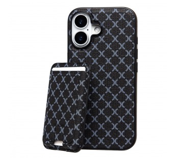 Чехол-накладка - SM022 SafeMag c картхолдером  для "Apple iPhone 17" (black) (244492)#2159157