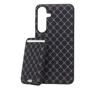 Чехол-накладка - SM022 SafeMag c картхолдером  для "Samsung Galaxy S25 +" (black) (244568)#2159160