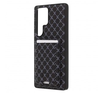 Чехол-накладка - SM022 SafeMag c картхолдером  для "Samsung Galaxy S25 Ultra" (black) (244569)#2159162