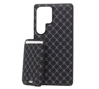 Чехол-накладка - SM022 SafeMag c картхолдером  для "Samsung Galaxy S25 Ultra" (black) (244569)#2159163