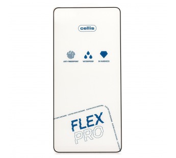 Защитное стекло Full Screen Cellis Flex Pro для "Samsung Galaxy S26 Ultra" (black) (244441)#2165631