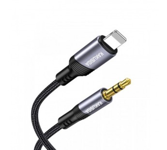 Кабель AUX - Lightning Kakusiga KSC-894 (1м) черный#2160351