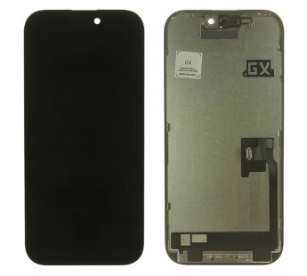 Дисплей для iPhone 16 Pro + тачскрин + рамка (черный), In-Cell GX(шлейф IC)#2158873