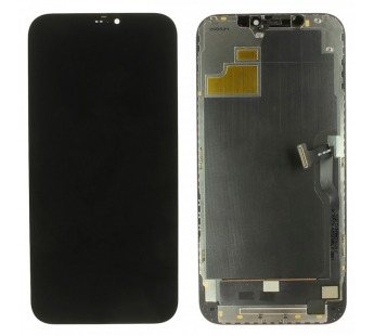 Дисплей для iPhone 12 Pro Max + тачскрин + рамка (черный), OLED DD(Diagnosable Screen, без ошибки)#2158867