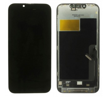 Дисплей для iPhone 13 Pro + тачскрин + рамка (черный), SOFT OLEDOEM 120Hz#2175469