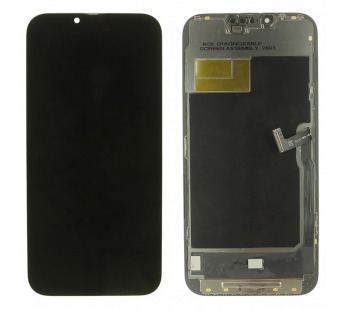 Дисплей для iPhone 13 Pro Max + тачскрин + рамка (черный), SOFTOLED DD (Diagnosable Screen, без ошибки) 120Hz#2175694