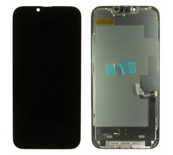 Дисплей для iPhone 14 Plus + тачскрин + рамка (черный), SOFT OLED DD(шлейф IC)#2158855